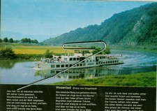 Weser Oberweser Karlshafen: Motorschiff "Karlshafen" vor Hann. Klippen