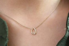 Diamond necklace chain