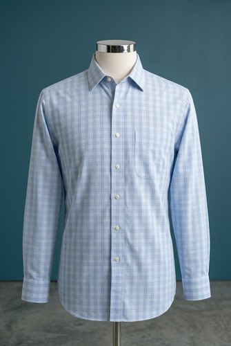 Brookes brothers 346 hemd - 346, blau
