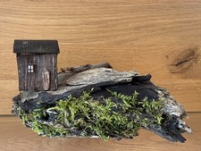 Miniatur Holzskulptur Holzdeko