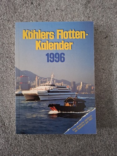 Köhlers flottenkalender 1996 - köhlers,