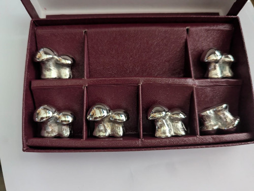 Vintage set tischkarten - set, 6