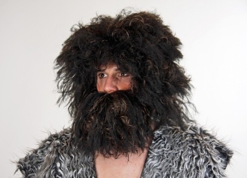 Neandertaler perücke - neandertaler,