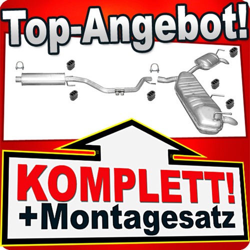 Auspuff für opel vectra - opel, 2.0
