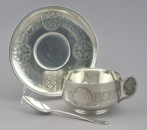 Jugendstil tasse art nouveau - tasse,