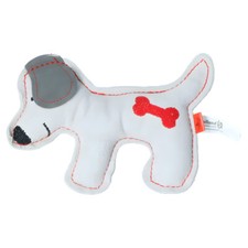 Hundespielzeug Welpe hellgrau