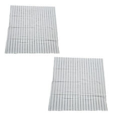 2er Kopfkissenbezug 80x80 Weiß Kissenbezug Kissenhülle Hotelverschluss Baumwolle