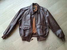 US A2 LEDERJACKE  USAF PILOT