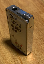 DEIN ARSCH GEHÖRT MIR - Fabr.: Champ Serie Nic - Feuerzeug Gas Metall Feuerzeuge