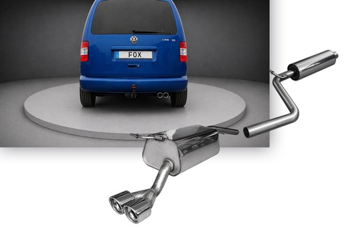 Fox sportauspuffanlage - fox, vw