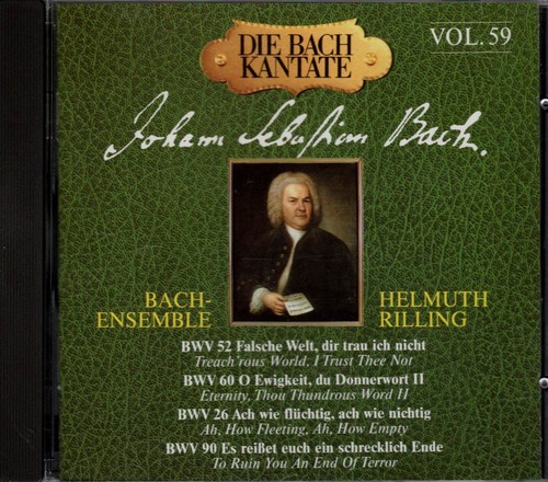 Kant bwv 90 - 26,52,60,90, (59)