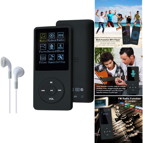 Mp3 player 8gb schwarz 2000 - mp3,
