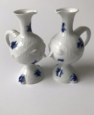 Rosenthal Romanze blau Kerzenhalter