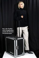 Walimex Pro Fotokoffer Trolley XL mit Alu-Rahmen Außenmaße 56 x 54 x 37,5 cm