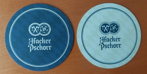 Bierdeckel hacker pschorr - bierdeckel,