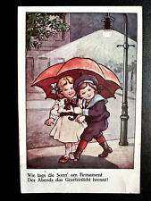 Litho AK (1469) Werbung für Graetzin Licht Lampe Laterne Glühbirne Kinder