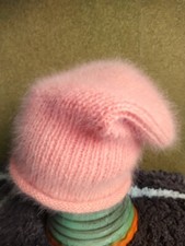 Mütze Beanie Damen Kaschmir Warm Strickmütze Plüsch Nerz Wintermütze Unisex