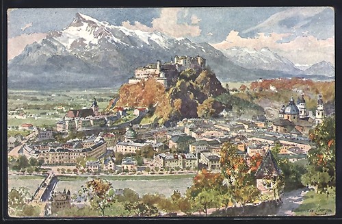 Künstler edward harrison - künstler-ak,