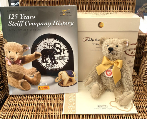 Steiff teddybär mit buch - steiff,