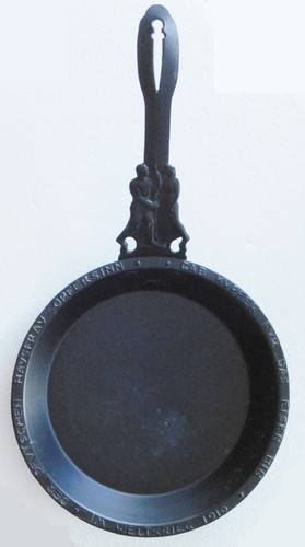 Alte pfanne 1916 kupfer - alte, wk