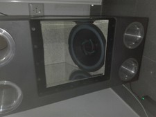 EUFAB subwooferbox Beleuchtet mit Plexiglas und Spiegel VB nur Abholung !