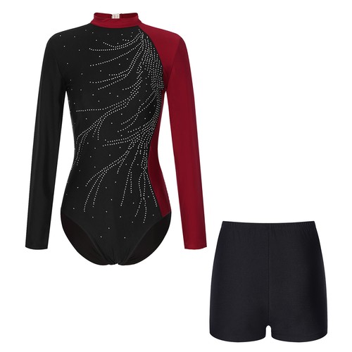Damen glitzer gymnastikanzug - damen,