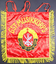 DDR GST Fanfarentuch Wimpel Orchester Musikkorps SELTEN!!!! 7800