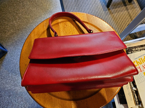 Vintage kunstleder tasche - vintage,