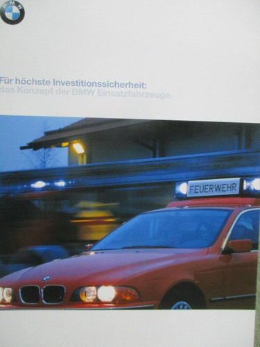 Bmw einsatzfahrzeuge 5er - bmw,