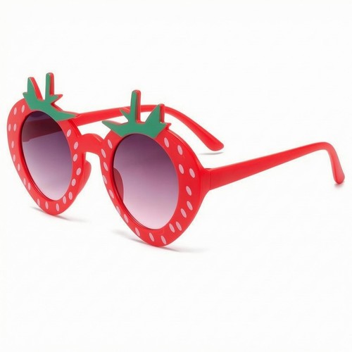 Erdbeerbrille erdbeerförmig