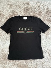 Original Gucci Herren T-Shirt Schwarz XL