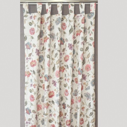 Schlaufenschal mit blumenmotiv - mit,