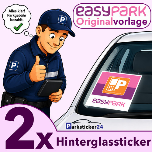 Easypark easy park - 2x,