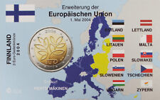 FI 002 CoinCard ohne Münze 2 Euro FINNLAND 2004 * EU-ERWEITERUNG