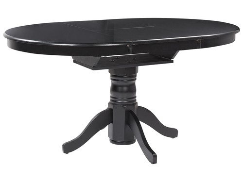Esstisch schwarz oval