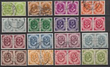 BRD Posthorn MiNr. 123–138