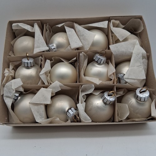 Christbaumkugeln silber ø - 12,