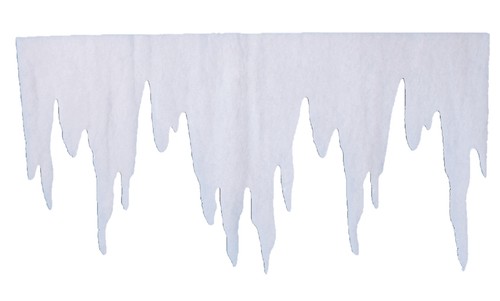 Winterdeko eiszapfen gross - winterdeko, gross.
