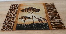 1 Tischset in Afrika Look mit