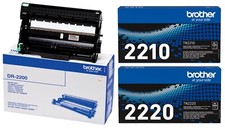 Original Brother TN-2210 TN-2220 Toner DR-2200 Bildtrommeleinheit für DCP MFC HL