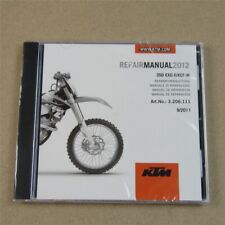 orig KTM 350 EXC-F / XCF-W Reparaturanleitung Werkstatthandbuch CD Repair Manual