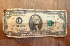 1976 Zwei Dollar Note +