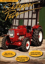 Zeitschrift Traktor Schlepper Post #6 von 2000 Güldner G 75 A Bungartz 