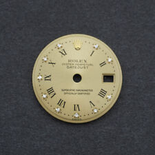 ROLEX ZIFFERBLATT OYSTER PERPETUAL LADY DATEJUST 26 BRILLIANTEN INDEXE RAR