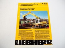 Prospekt Liebherr A 912