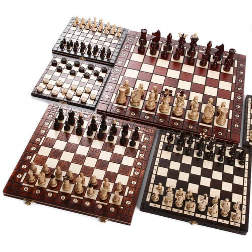 Schachspiel schach aus - aus, holz