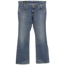 #7084 LEE Damen Jeans Hose LEOLA mit Stretch blue blau 34/33