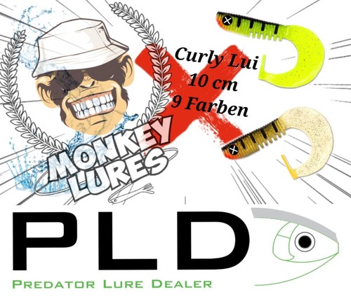 Monkey lures curly lui - curly, cm