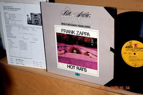 Frank zappa hot rats art - frank, (art