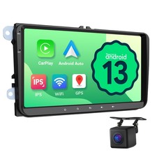 9" Apple Carplay Android 13 Autoradio GPS Navi Für 2 DIN VW Polo GOLF 5 6 Passat